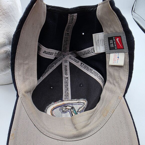 Nike Diamondbacks MLB Mens Black Baseball Cap Adjustable Casual Athletic Outdoor - Picture 7 of 10